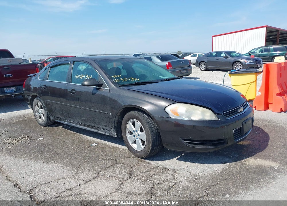 2009 CHEVROLET IMPALA LT VIN: 2G1WT57K391131357