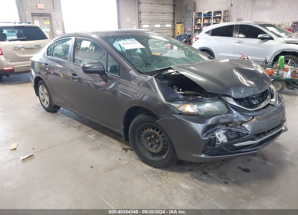 2015 HONDA CIVIC LX VIN: 19XFB2F50FE016976