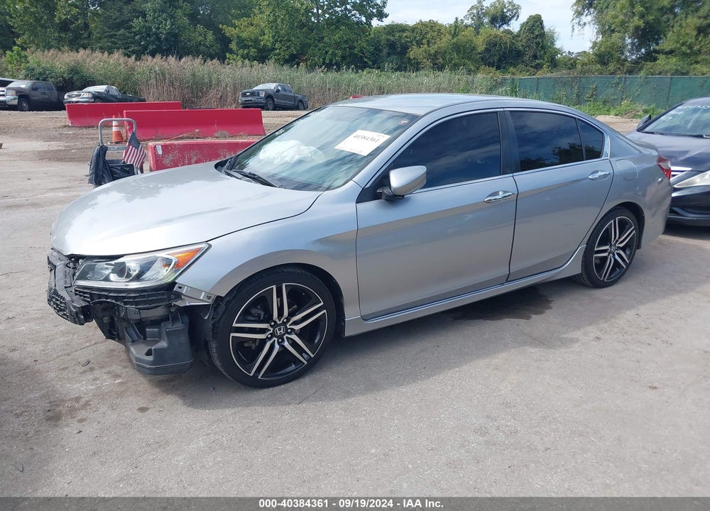 2017 HONDA ACCORD SPORT SE VIN: 1HGCR2F11HA232502