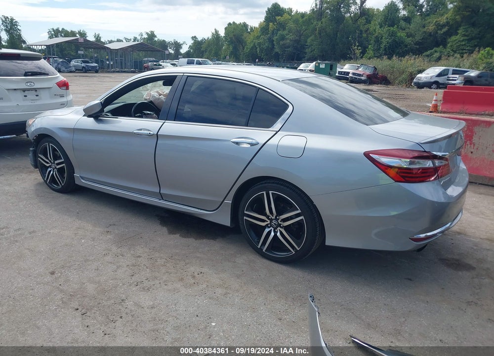 2017 HONDA ACCORD SPORT SE VIN: 1HGCR2F11HA232502