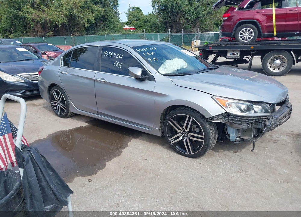 2017 HONDA ACCORD SPORT SE VIN: 1HGCR2F11HA232502