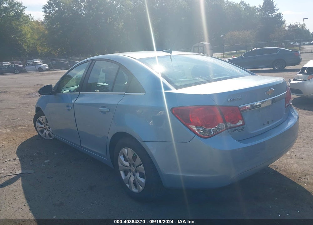 2012 CHEVROLET CRUZE LS VIN: 1G1PC5SH3C7258474