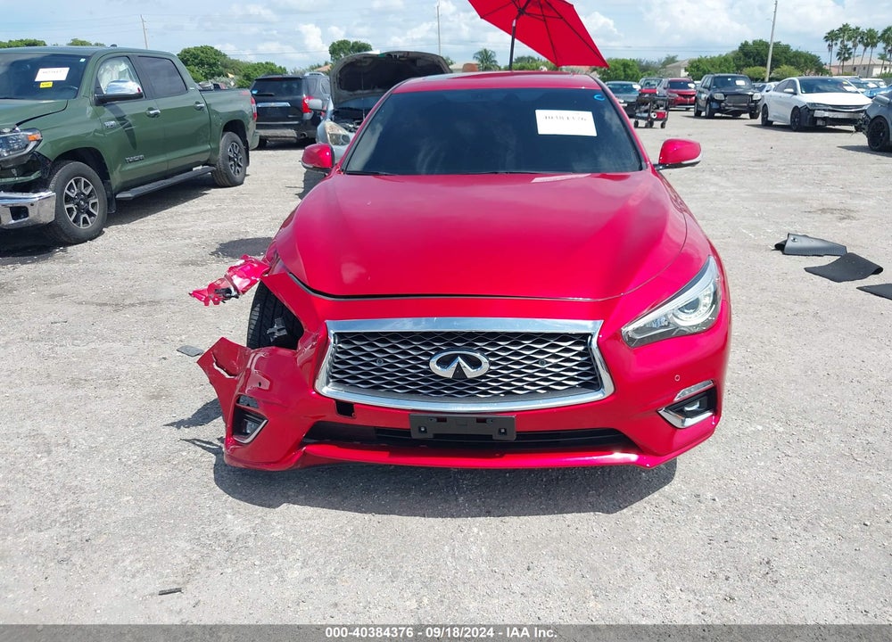 2021 INFINITI Q50 LUXE AWD VIN: JN1EV7BR1MM754280