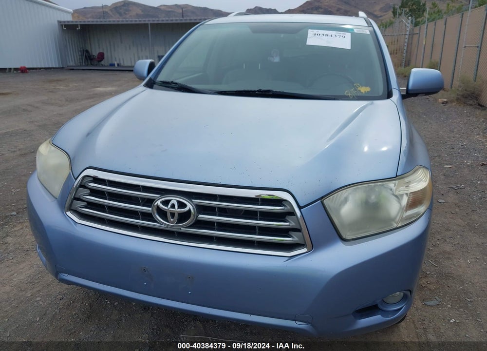 2008 TOYOTA HIGHLANDER LIMITED VIN: JTEES42A182027412