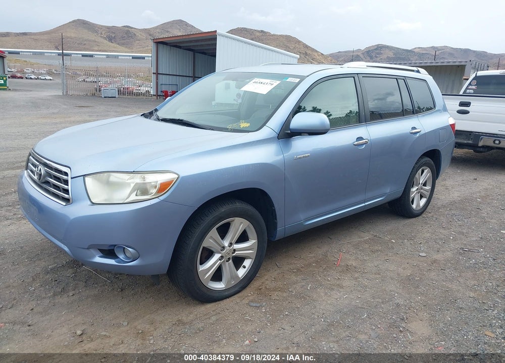 2008 TOYOTA HIGHLANDER LIMITED VIN: JTEES42A182027412
