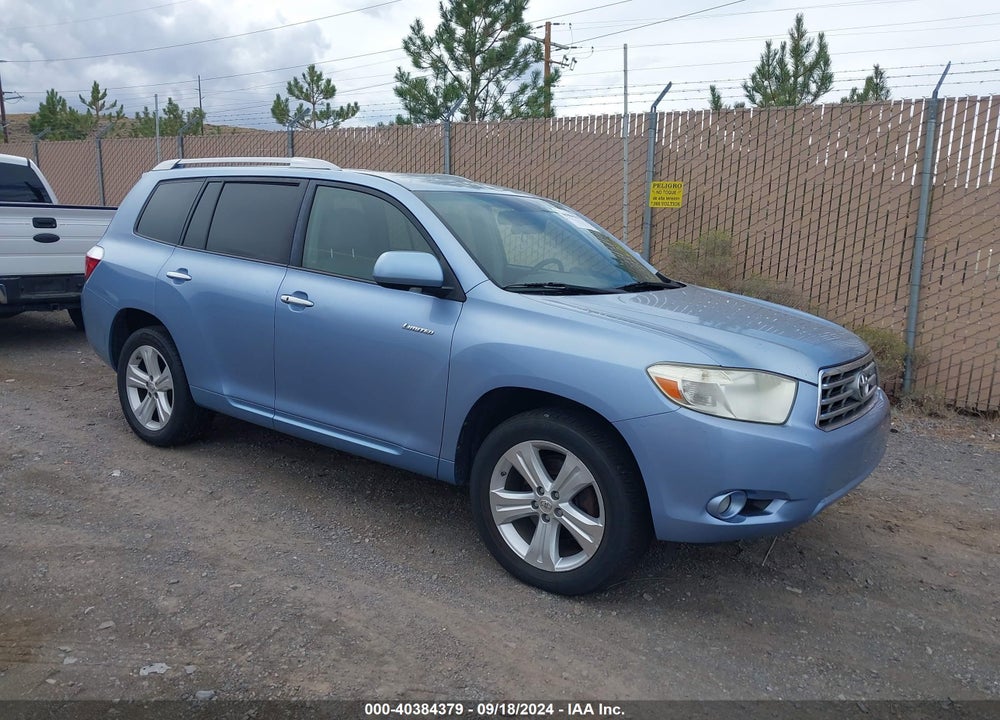 2008 TOYOTA HIGHLANDER LIMITED VIN: JTEES42A182027412