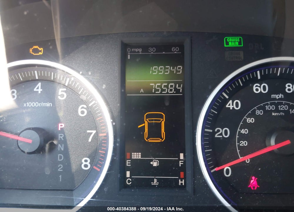 2008 HONDA CR-V LX VIN: JHLRE48398C044557