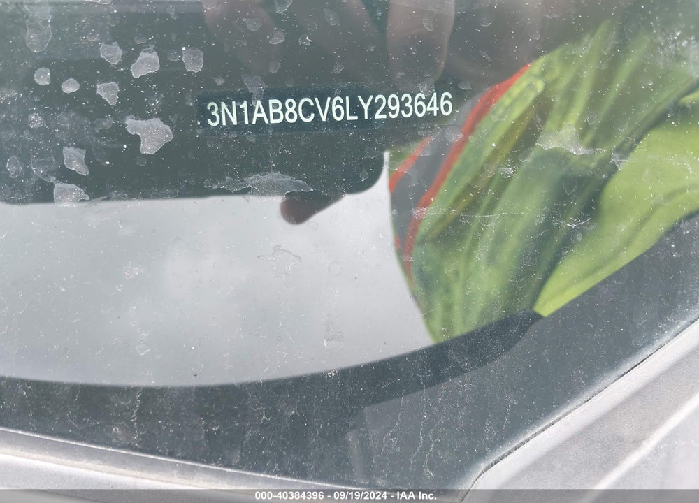 2020 NISSAN SENTRA SV XTRONIC CVT VIN: 3N1AB8CV6LY293646