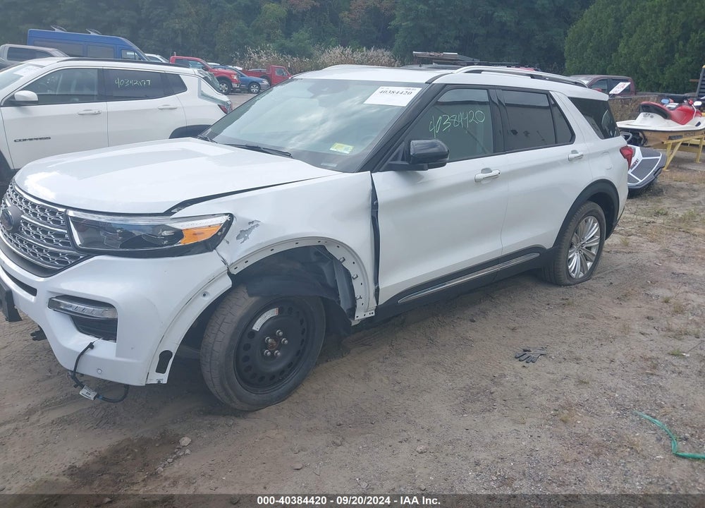 2021 FORD EXPLORER LIMITED VIN: 1FMSK8FH1MGA35878