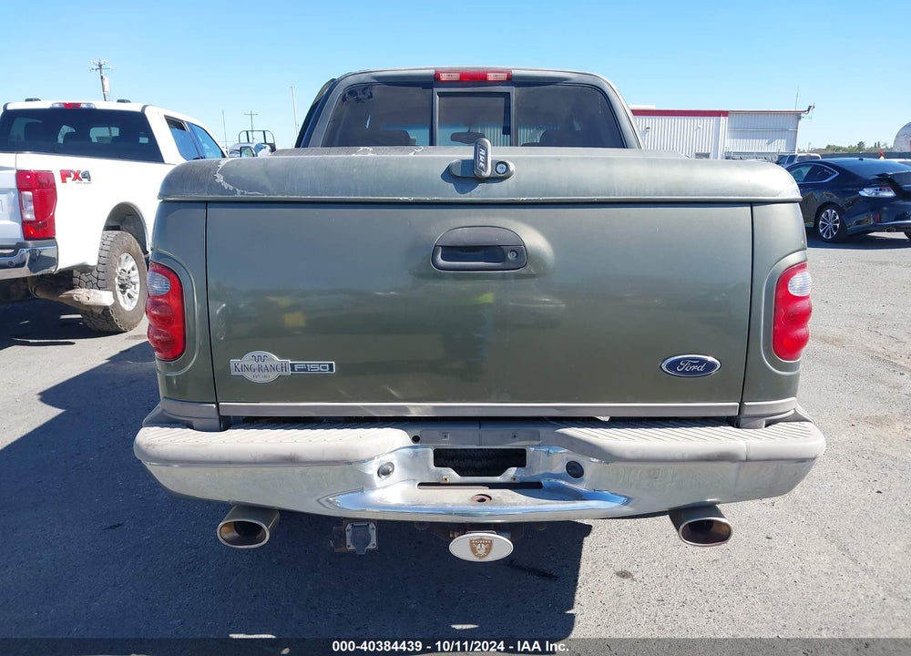2002 FORD F-150 LARIAT/XLT VIN: 1FTRW07L02KB92839