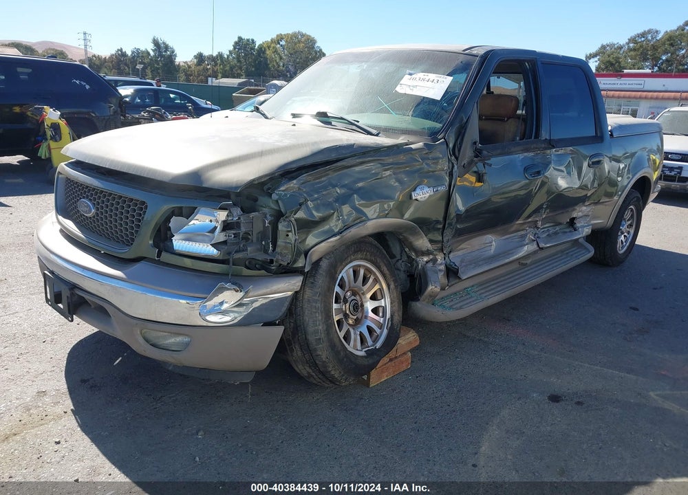 2002 FORD F-150 LARIAT/XLT VIN: 1FTRW07L02KB92839