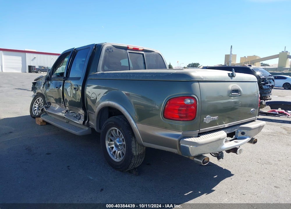 2002 FORD F-150 LARIAT/XLT VIN: 1FTRW07L02KB92839