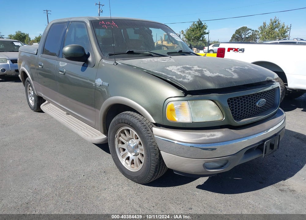 2002 FORD F-150 LARIAT/XLT VIN: 1FTRW07L02KB92839