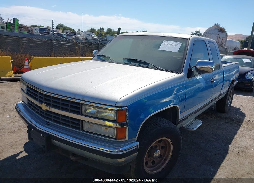 1991 CHEVROLET GMT-400 K1500 VIN: 2GCEK19K7M1211099