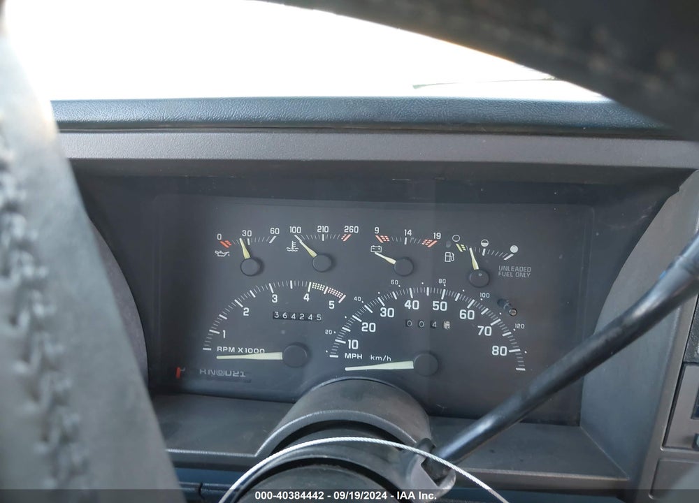 1991 CHEVROLET GMT-400 K1500 VIN: 2GCEK19K7M1211099