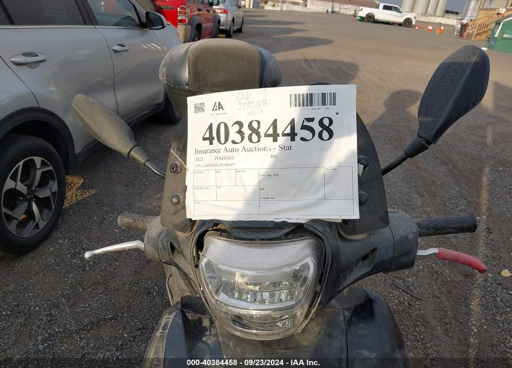 2023 PIAGGIO BV 400 VIN: ZAPMD20U5P5000477