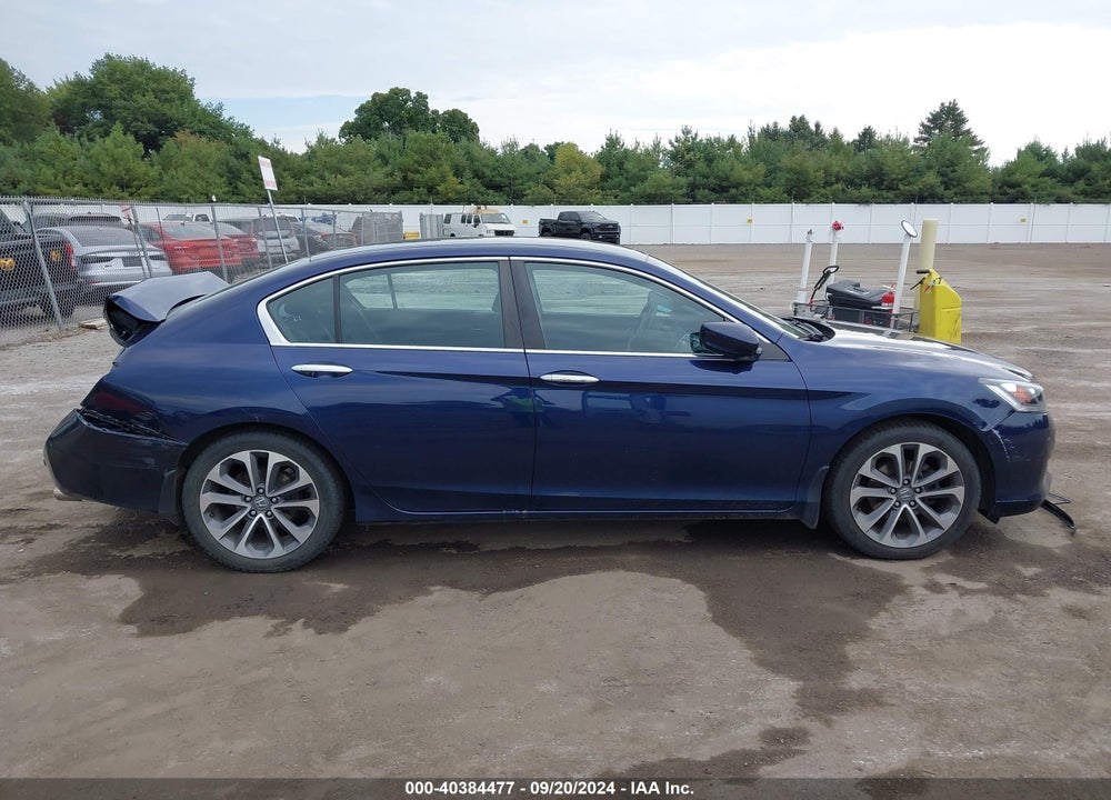 2015 HONDA ACCORD SPORT VIN: 1HGCR2F50FA241594
