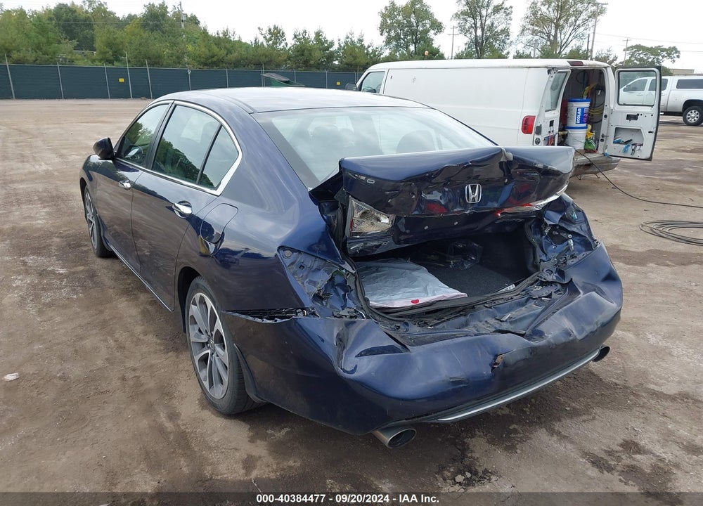 2015 HONDA ACCORD SPORT VIN: 1HGCR2F50FA241594