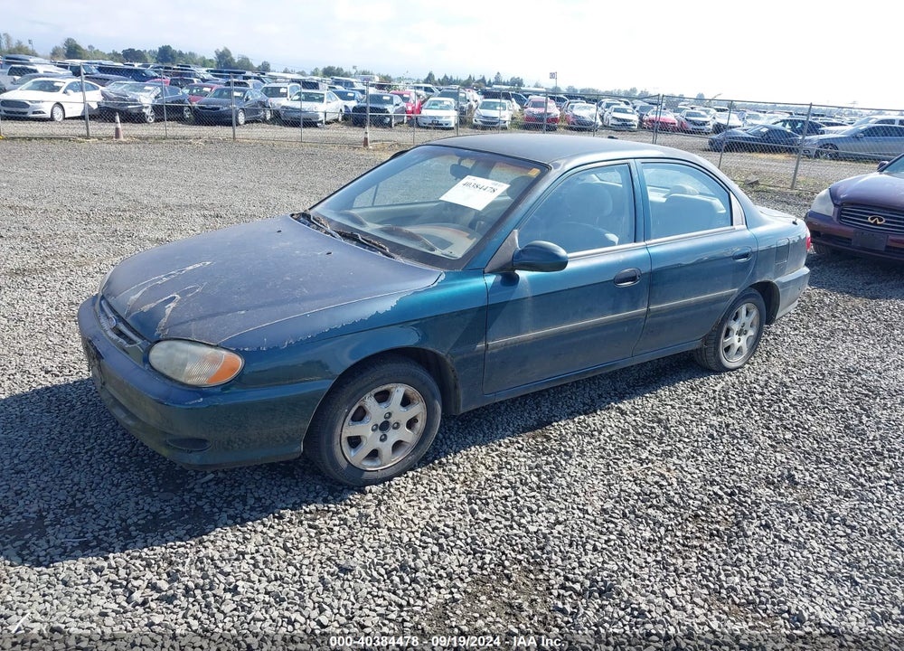 2000 KIA SEPHIA LS/LS W/POWER PKG VIN: KNAFB1210Y5864445