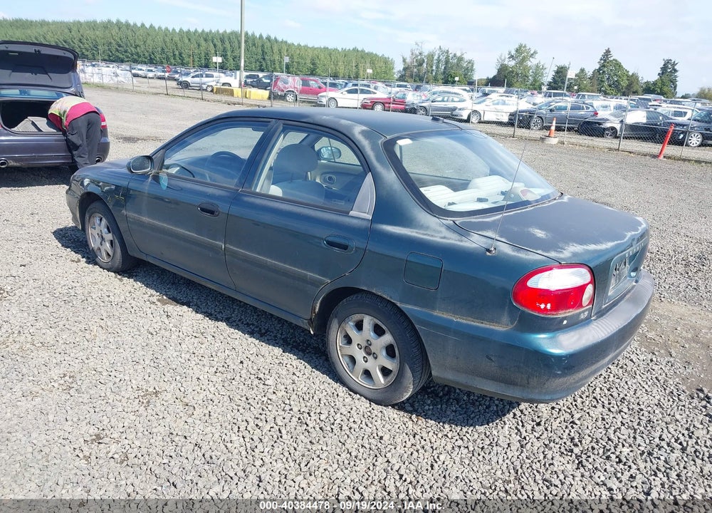 2000 KIA SEPHIA LS/LS W/POWER PKG VIN: KNAFB1210Y5864445