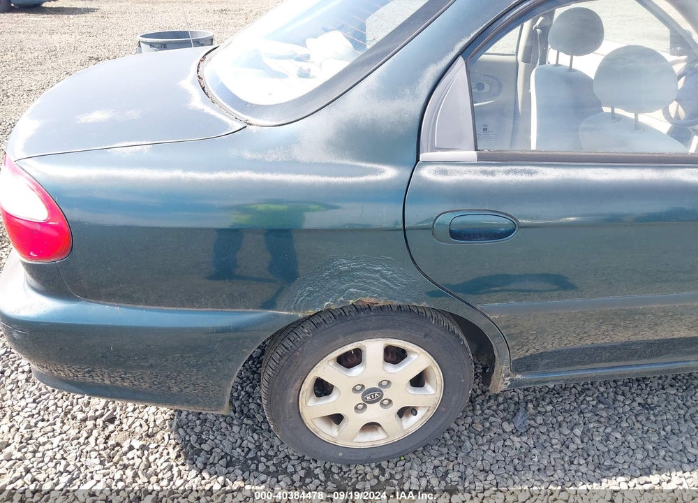 2000 KIA SEPHIA LS/LS W/POWER PKG VIN: KNAFB1210Y5864445