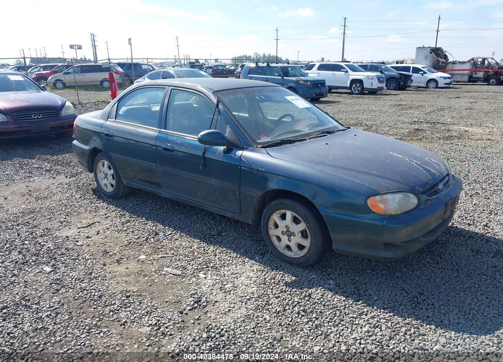 2000 KIA SEPHIA LS/LS W/POWER PKG VIN: KNAFB1210Y5864445