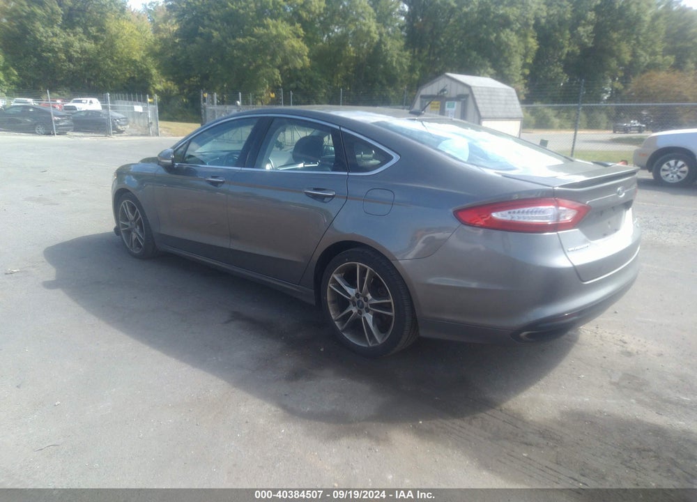 2013 FORD FUSION TITANIUM VIN: 3FA6P0D98DR210825