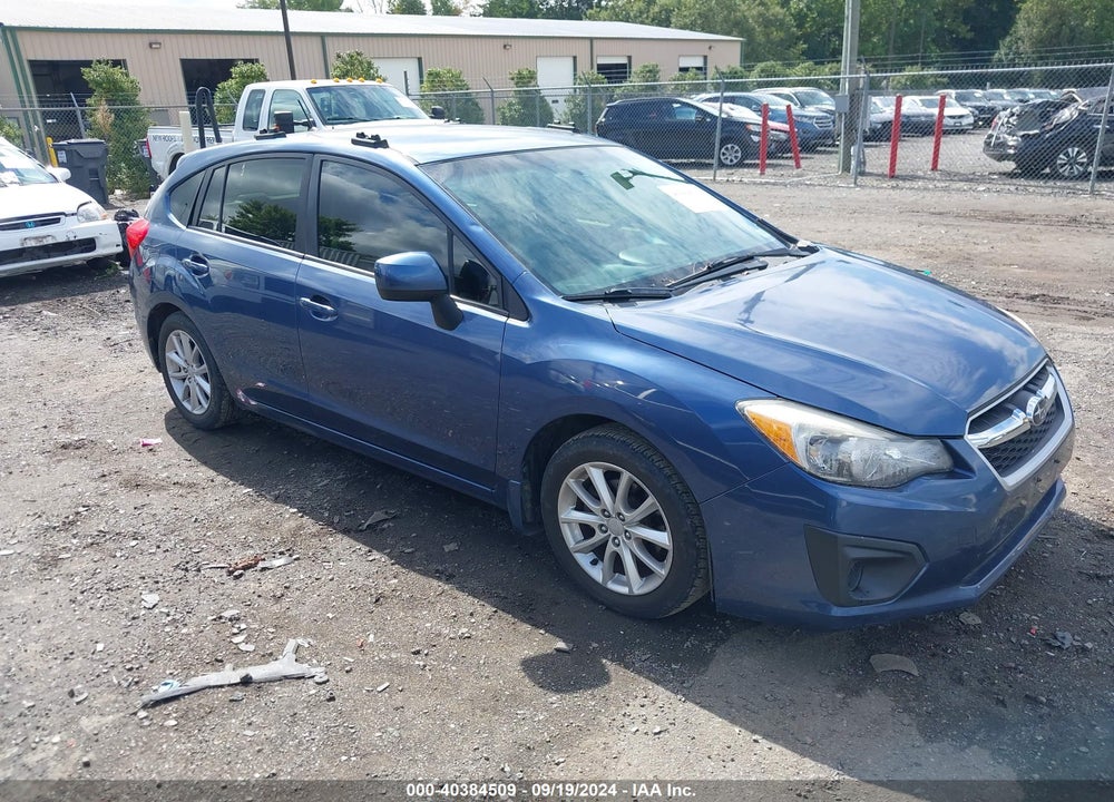 2012 SUBARU IMPREZA 2.0I PREMIUM VIN: JF1GPAC63CH246438