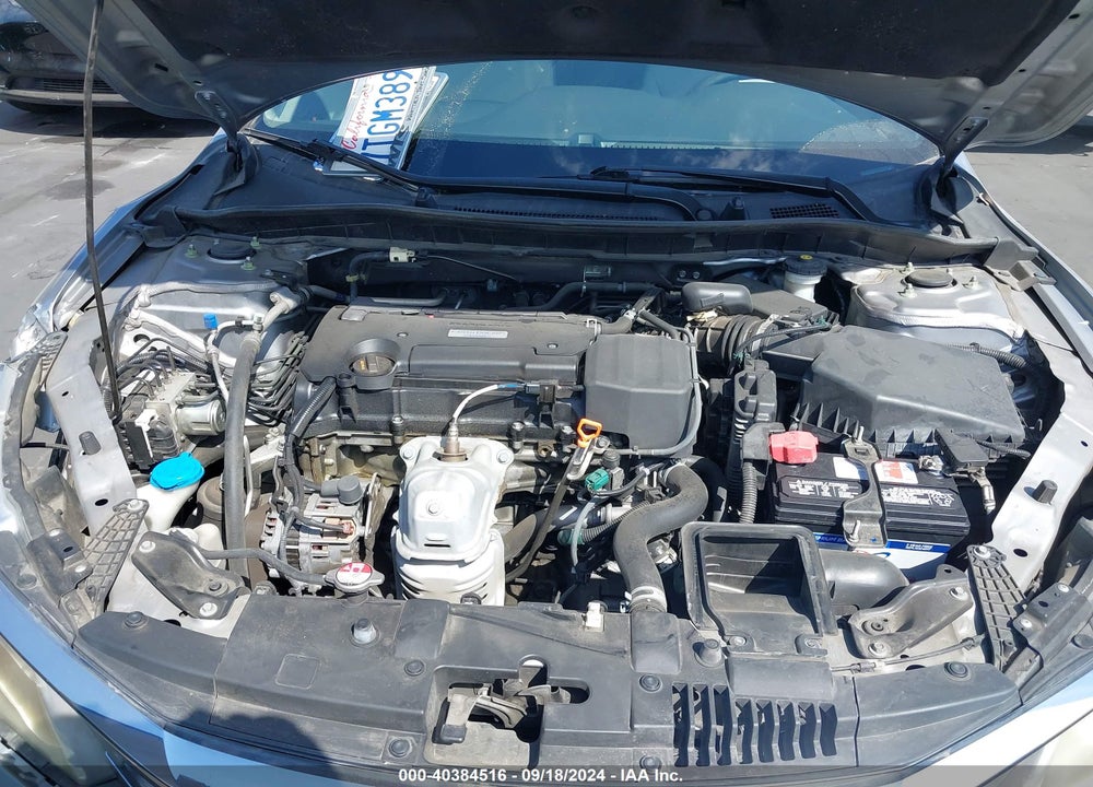 2016 HONDA ACCORD LX VIN: 1HGCR2F37GA183287