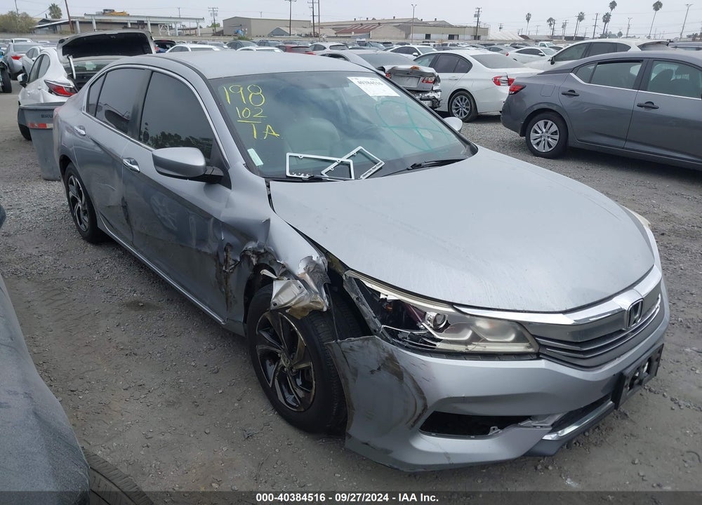 2016 HONDA ACCORD LX VIN: 1HGCR2F37GA183287