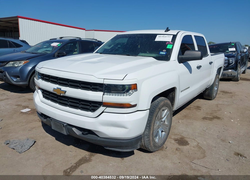 2018 CHEVROLET SILVERADO 1500 CUSTOM VIN: 3GCPCPEC5JG205618