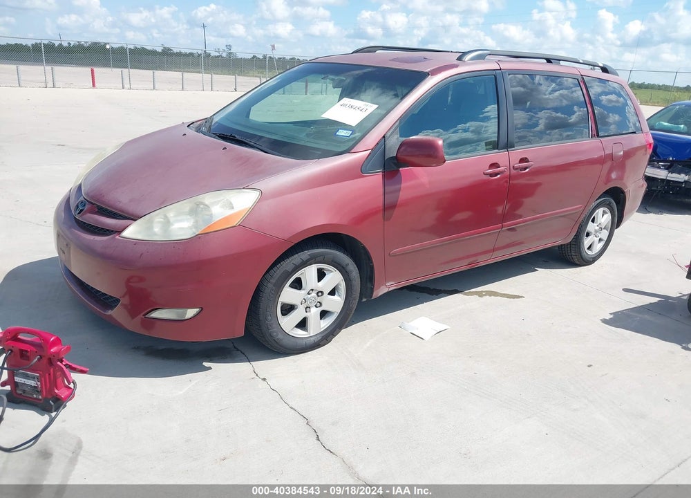2009 TOYOTA SIENNA XLE VIN: 5TDZK22C69S239387