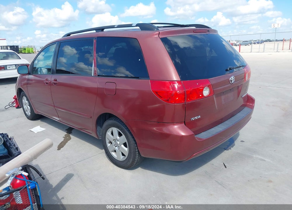 2009 TOYOTA SIENNA XLE VIN: 5TDZK22C69S239387