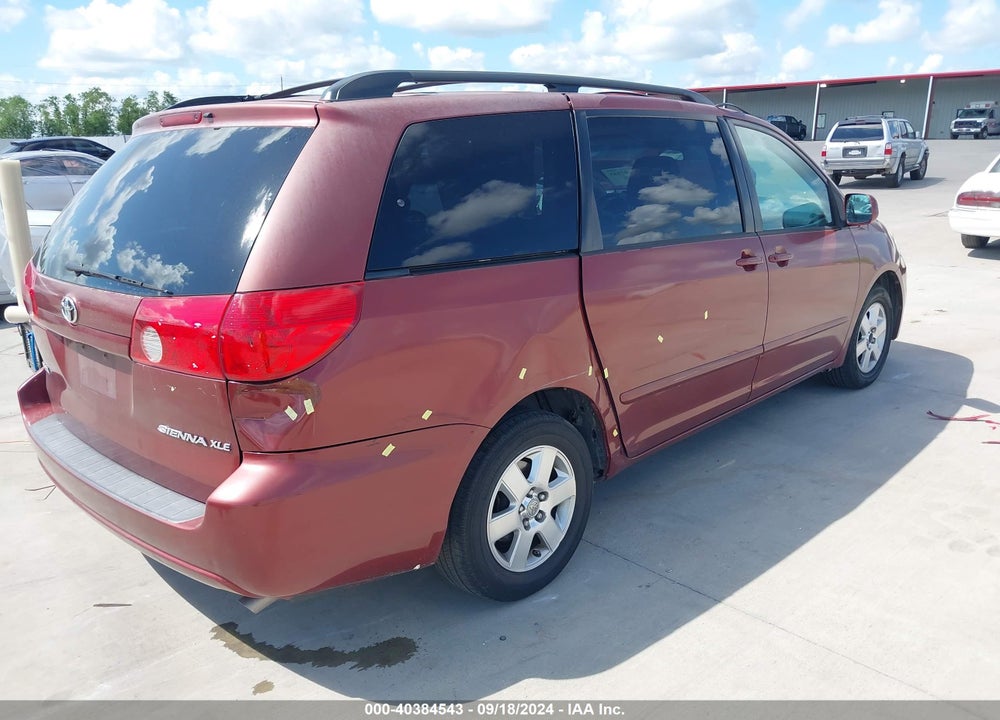 2009 TOYOTA SIENNA XLE VIN: 5TDZK22C69S239387