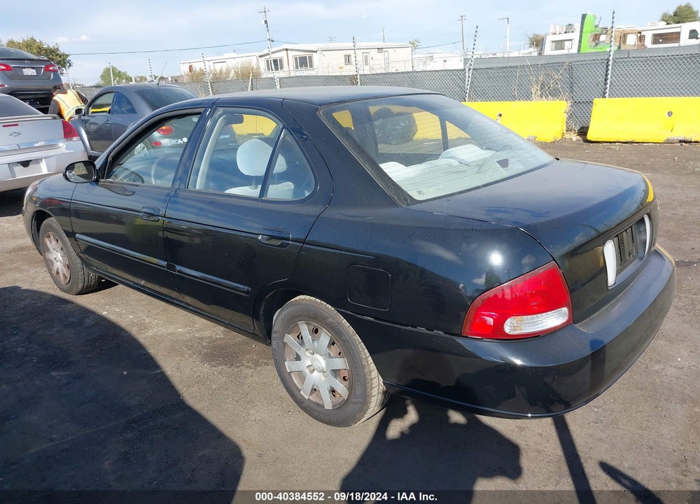 2001 NISSAN SENTRA GXE VIN: 3N1CB51D01L418880
