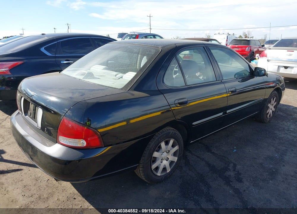 2001 NISSAN SENTRA GXE VIN: 3N1CB51D01L418880