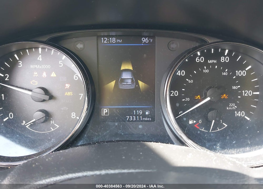 2019 NISSAN ROGUE SV VIN: JN8AT2MV0KW383164