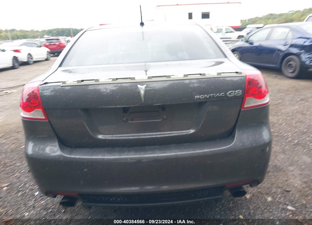 2009 PONTIAC G8 VIN: 6G2ER577X9L234600