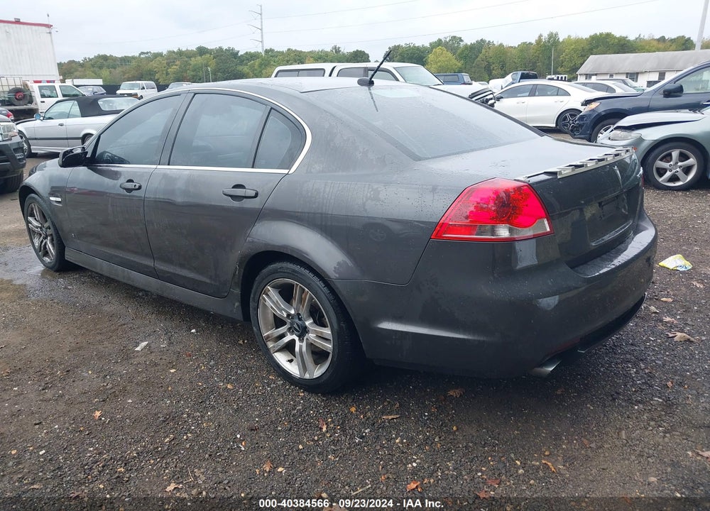 2009 PONTIAC G8 VIN: 6G2ER577X9L234600