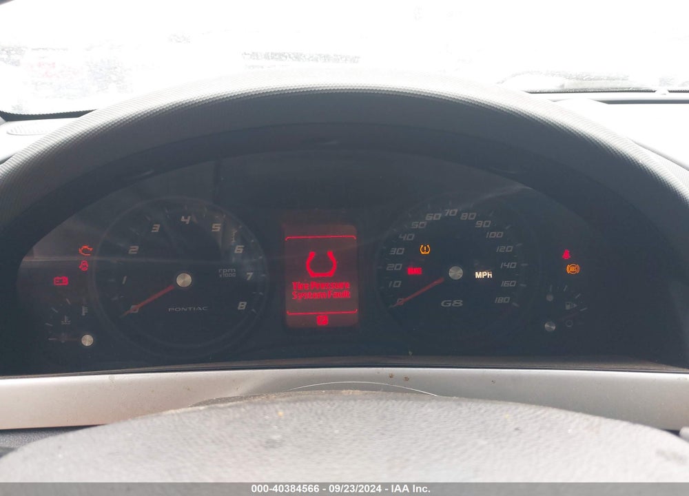 2009 PONTIAC G8 VIN: 6G2ER577X9L234600