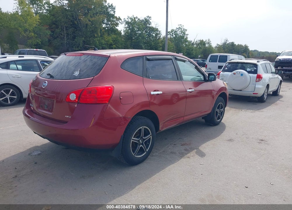 2010 NISSAN ROGUE S VIN: JN8AS5MV0AW114438
