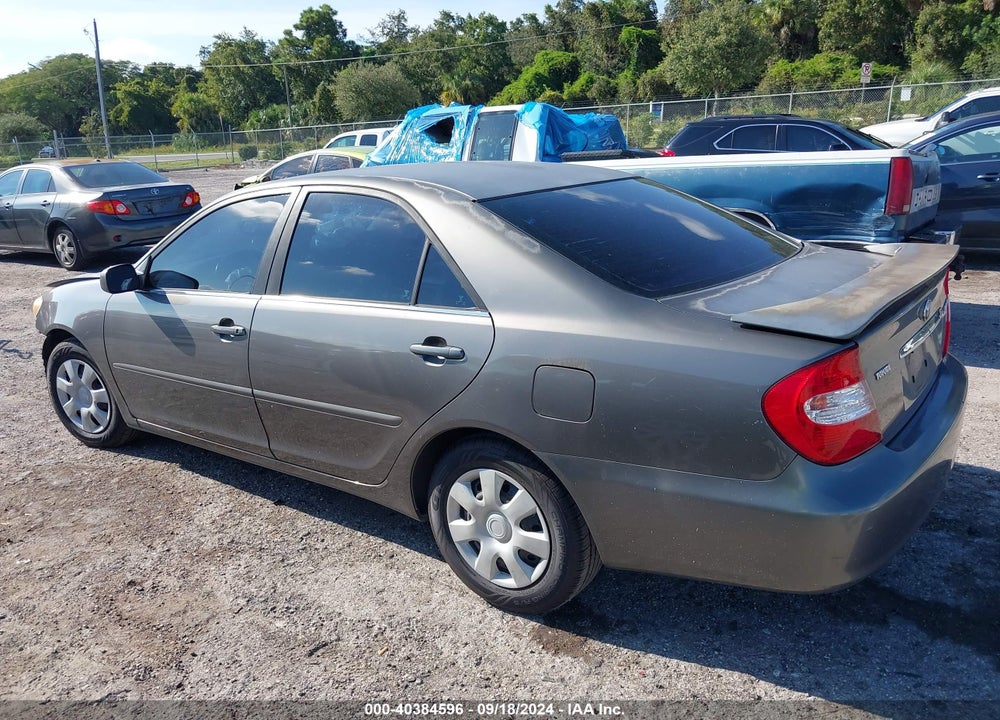 2004 TOYOTA CAMRY LE VIN: 4T1BE32K24U859403