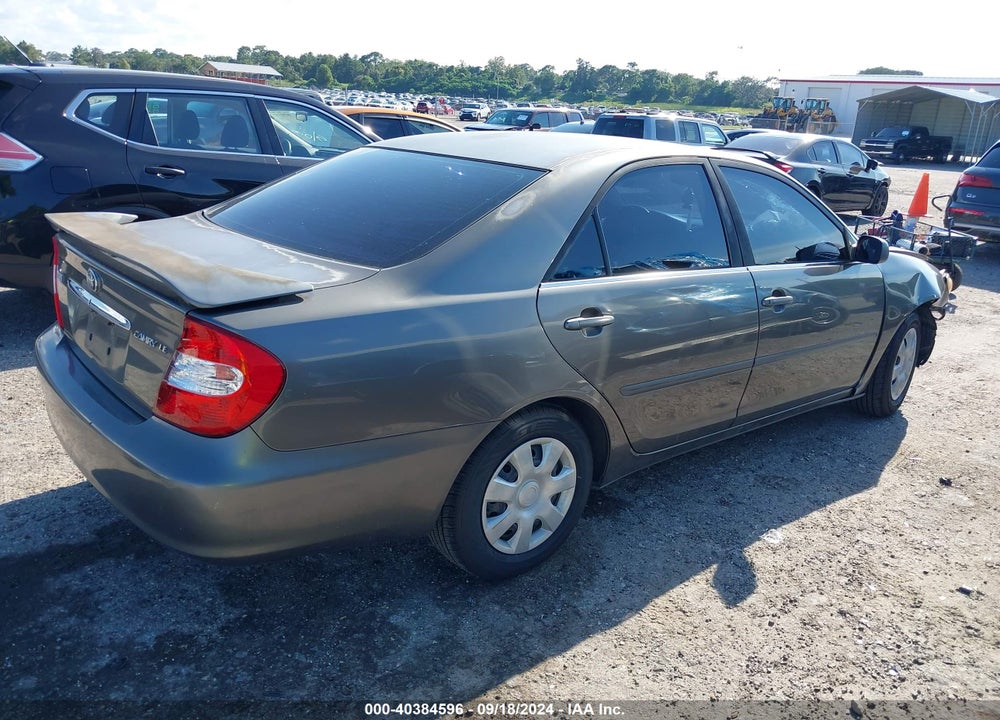 2004 TOYOTA CAMRY LE VIN: 4T1BE32K24U859403