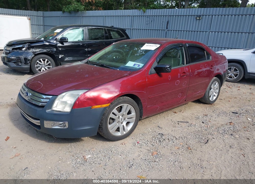 2007 FORD FUSION SEL VIN: 3FAHP08Z87R140718