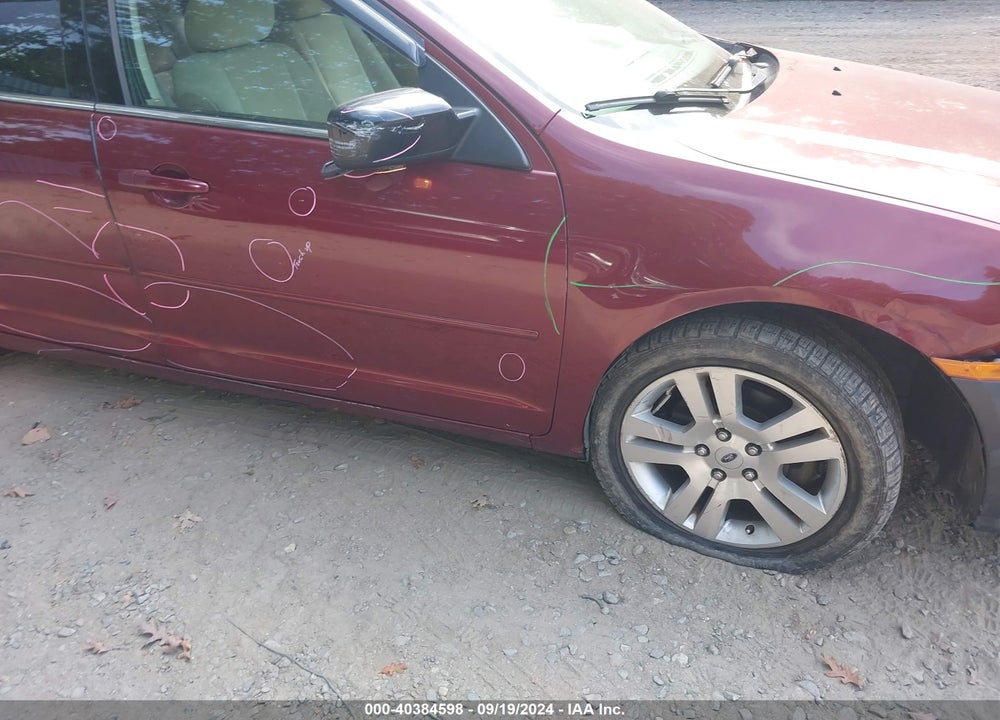 2007 FORD FUSION SEL VIN: 3FAHP08Z87R140718