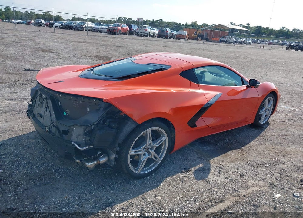 2021 CHEVROLET CORVETTE STINGRAY RWD 1LT VIN: 1G1YA2D49M5114234