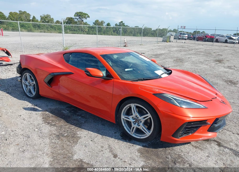 2021 CHEVROLET CORVETTE STINGRAY RWD 1LT VIN: 1G1YA2D49M5114234