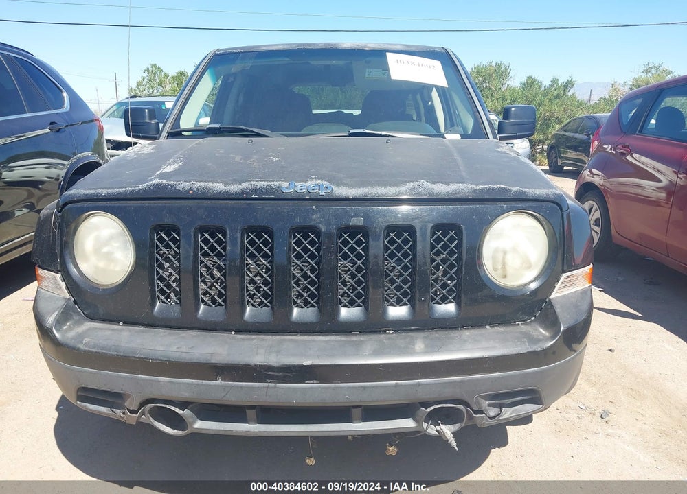 2012 JEEP PATRIOT SPORT VIN: 1C4NJPBA1CD639177