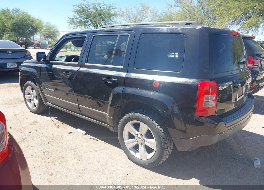 2012 JEEP PATRIOT SPORT VIN: 1C4NJPBA1CD639177