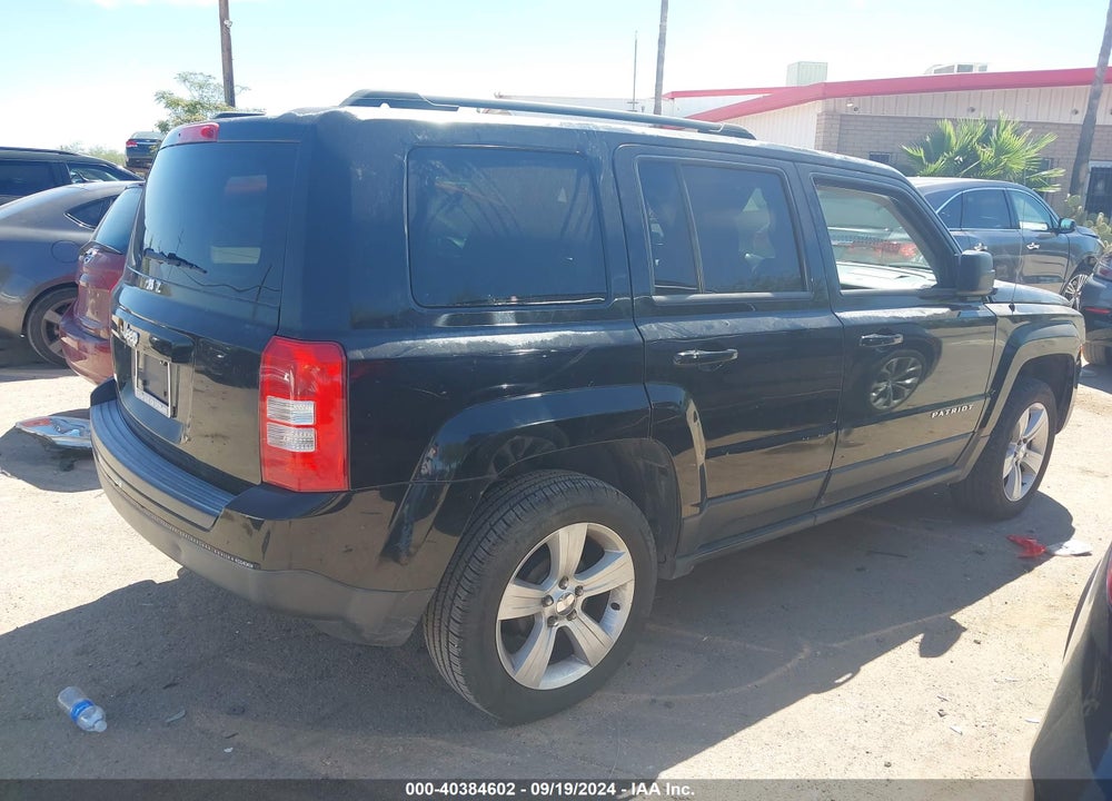 2012 JEEP PATRIOT SPORT VIN: 1C4NJPBA1CD639177